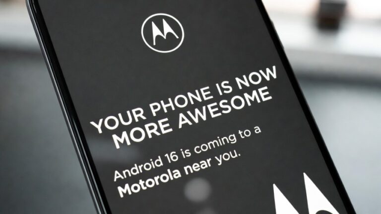 Motorola Android 16 Update